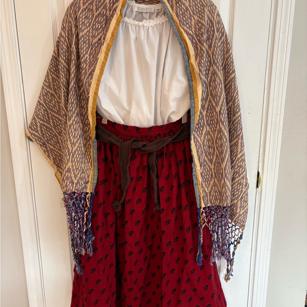 Pleasant Company Meet Josefina Outfit Dress Like Me size 10-14 RETIRED RARE